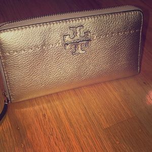 Tory Burch Gold wallet